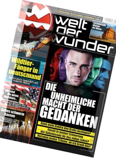Welt der Wunder – Juni 2016 Cover