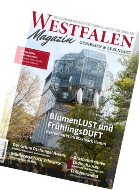 Westfalen Magazin – Sommer 2016 Cover
