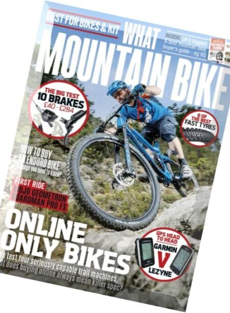 What Mountain Bike – June 2016 Cover