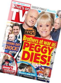 What’s on TV – 14 May 2016