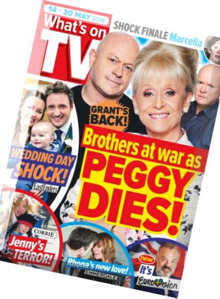 What’s on TV – 14 May 2016 Cover