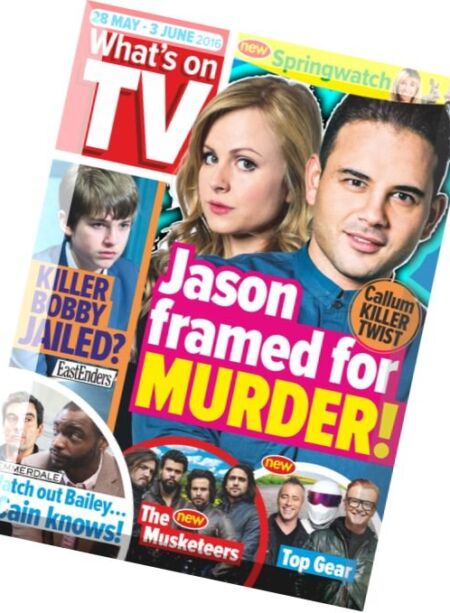 What’s on TV – 28 May 2016 Cover