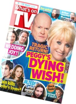 Whats on TV – 7 May 2016