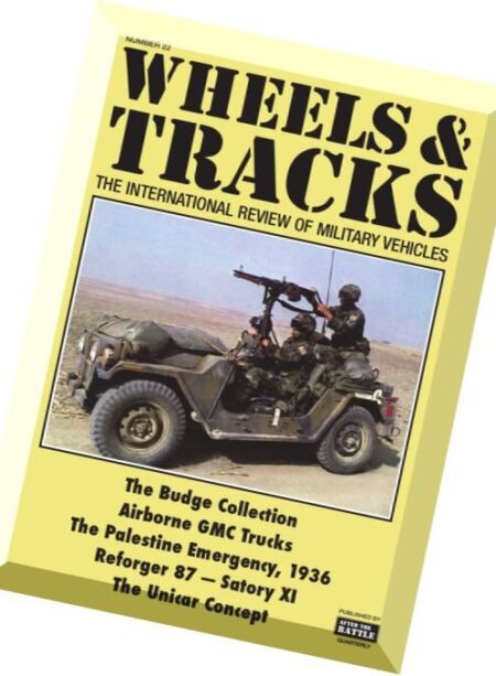 Wheels & Tracks – Issue 22 Cover
