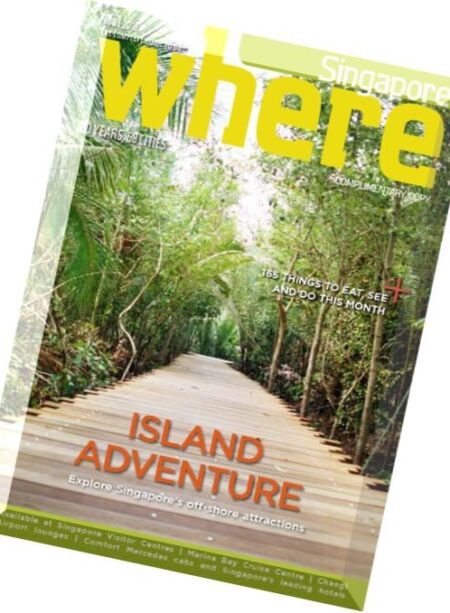 WHERE Singapore – June 2016 Cover