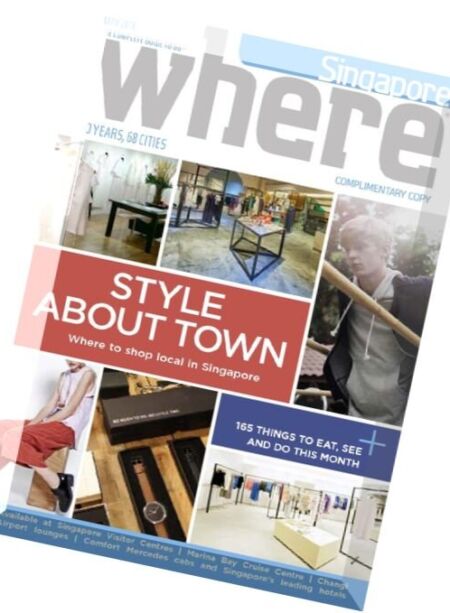 WHERE Singapore – May 2016 Cover