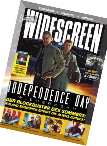 Widescreen – Juli 2016 Cover