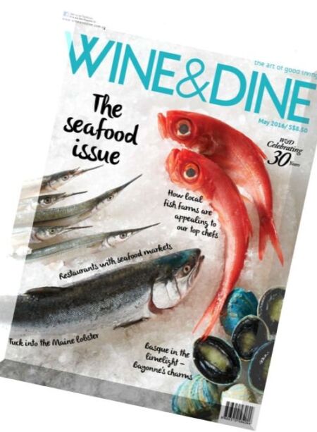 Wine & Dine – May 2016 Cover