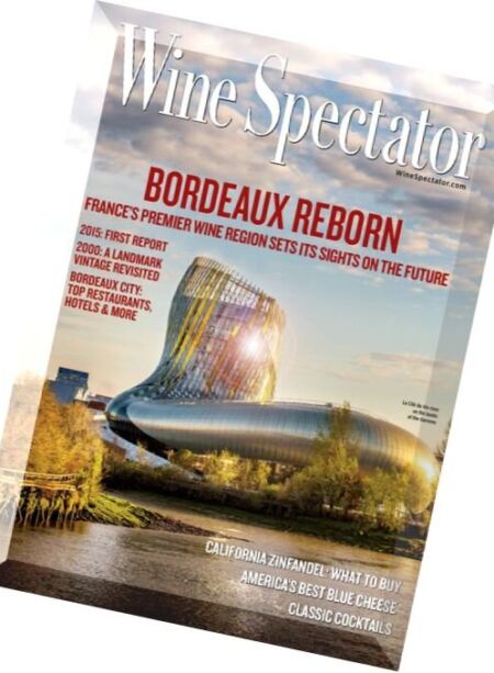 Wine Spectator – 30 June 2016 Cover