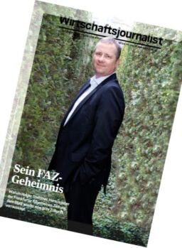 Wirtschaftsjournalist – Nr.2, 2016