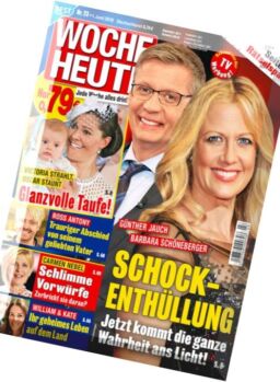 Woche Heute – 1 Juni 2016