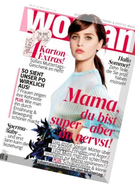 Woman – 28 April 2016 Cover