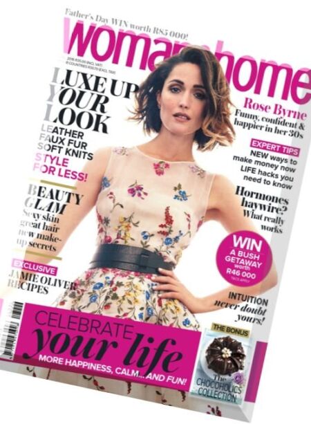 Woman & Home South Africa – June 2016 Cover
