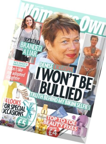 Woman’s Own – 16 May 2016 Cover