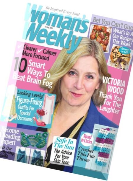 Woman’s Weekly – 17 May 2016 Cover