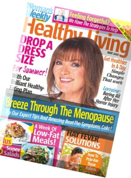 Woman’s Weekly Healthy Living – May 2016 Cover