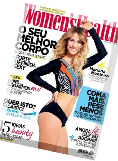 Women’s Health Portugal – Abril 2016 Cover
