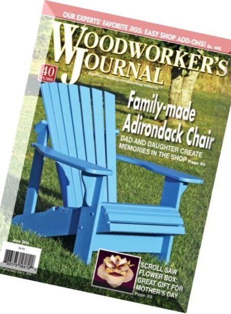 Woodworker’s Journal – May-June 2016 Cover