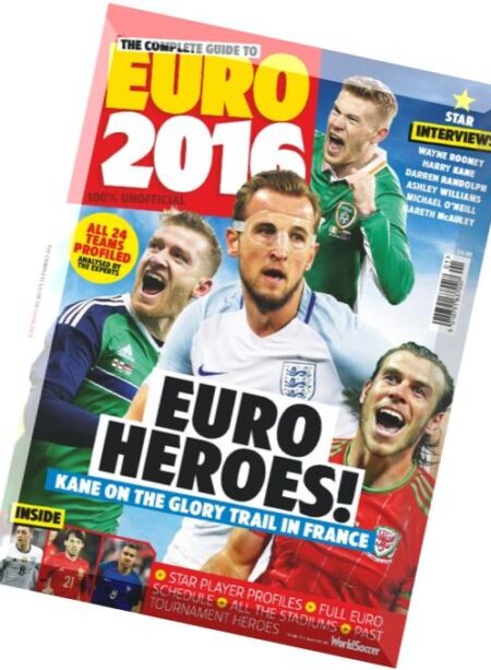 World Soccer – The Complete Guide to Euro 2016 Cover