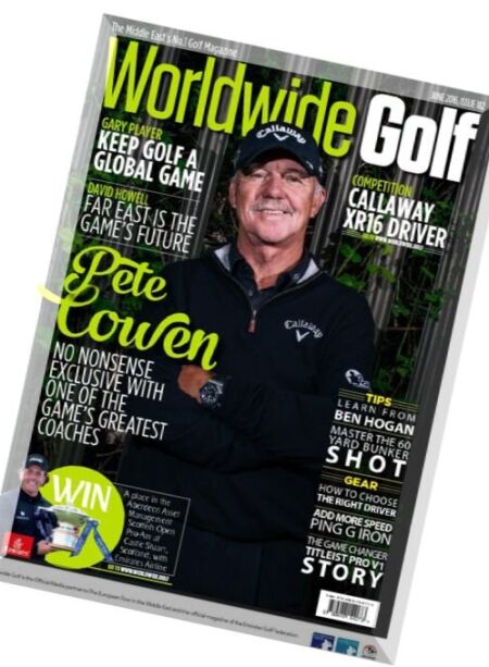 Worldwide Golf – June 2016 Cover