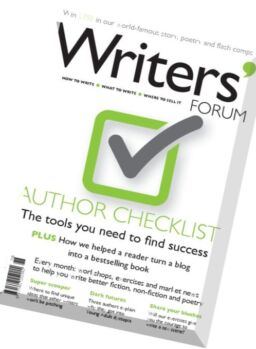 Writers’ Forum – June 2016