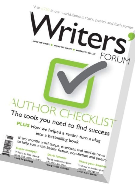 Writers’ Forum – June 2016 Cover