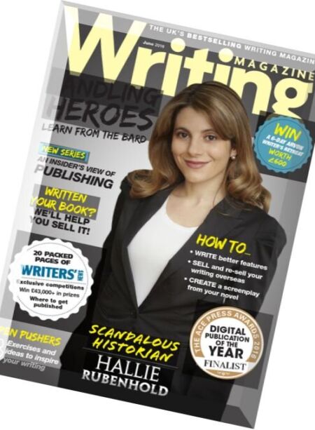 Writing Magazine – June 2016 Cover