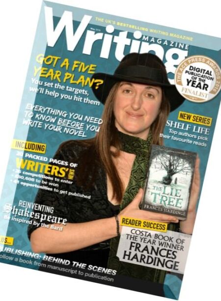 Writing Magazine – May 2016 Cover