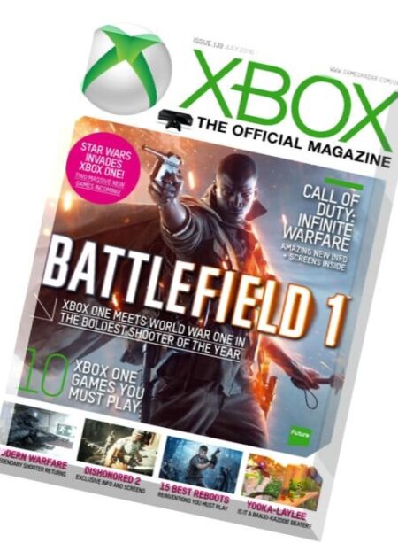 Xbox The Official UK – July 2016 Cover