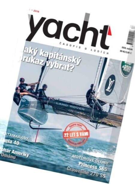 Yacht Czech – Nr.4, 2016 Cover