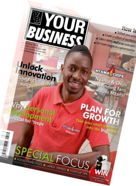 Your Business – April-May 2016 Cover