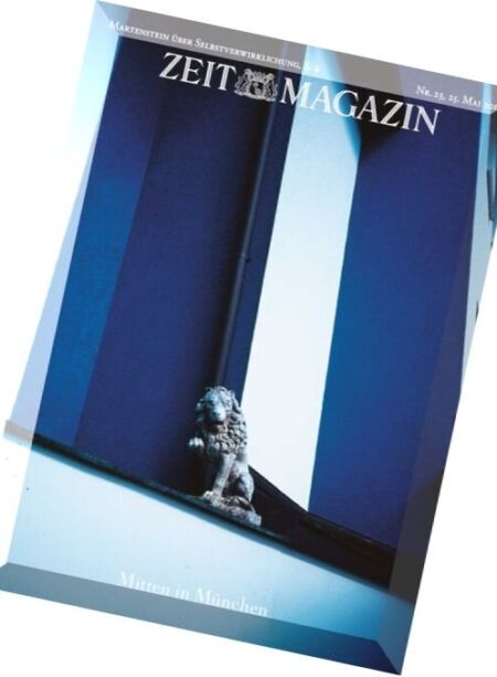 Zeit Magazin – 25 Mai 2016 Cover