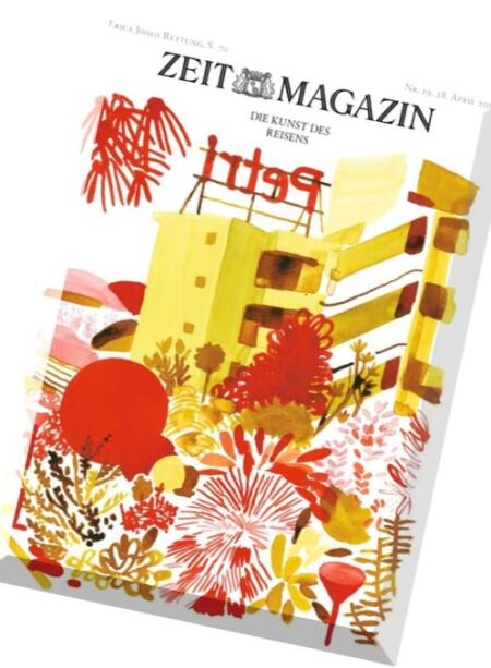 Zeit Magazin – 28 April 2016 Cover