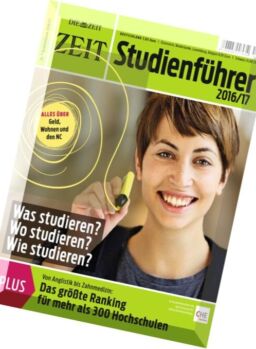 Zeit Studienfuhrer – 2016-2017