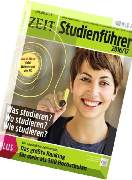 Zeit Studienfuhrer – 2016-2017 Cover