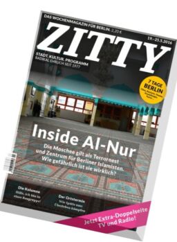 Zitty – 19 Mai 2016