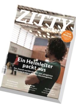 Zitty – 21 April 2016