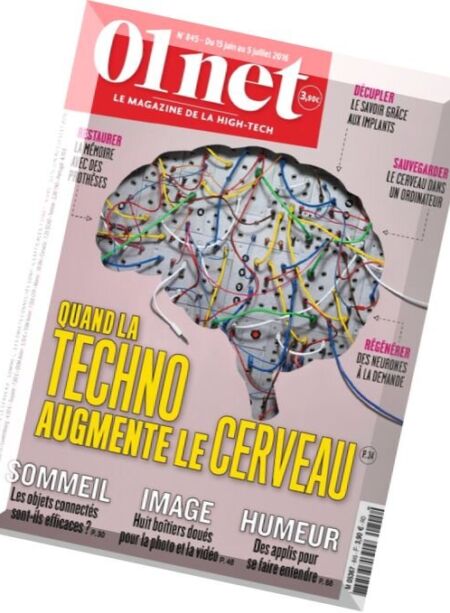 01Net – 15 Juin au 5 Juillet 2016 Cover