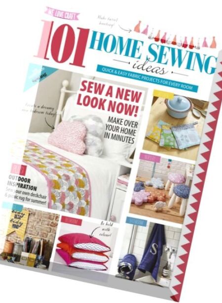 101 Home Sewing Ideas 2016 Cover
