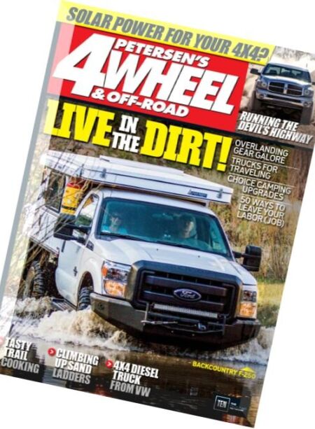 4-Wheel & Off-Road – August 2016 Cover