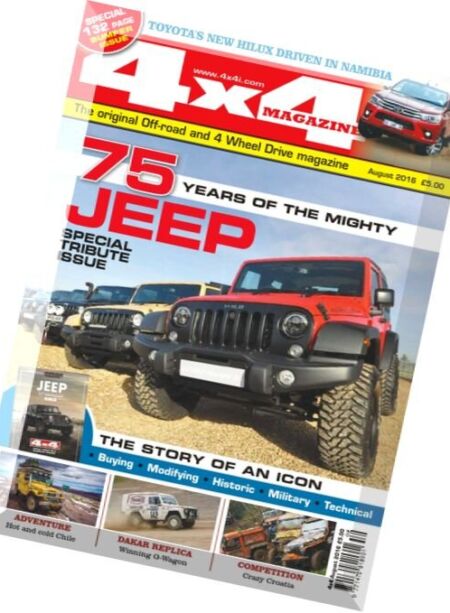 4×4 Magazine UK – August 2016 Cover