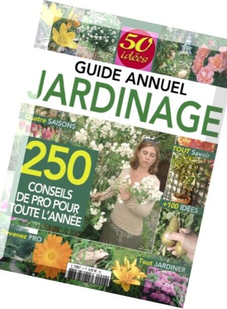 50 Idees – Guide Annuel Jardinage 2016 Cover