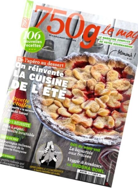 750g Le mag – Juillet-Aout-Septembre 2016 Cover