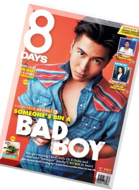 8 Days – 2 June 2016 Cover