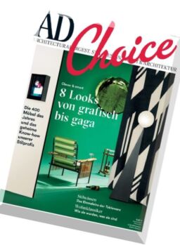 AD Architectural Digest Germany – Juni 2016