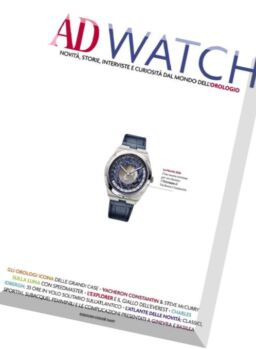 AD Architectural Digest Italia – Watch 2016