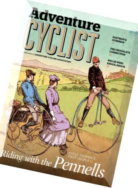Adventure Cyclist – June 2016 Cover