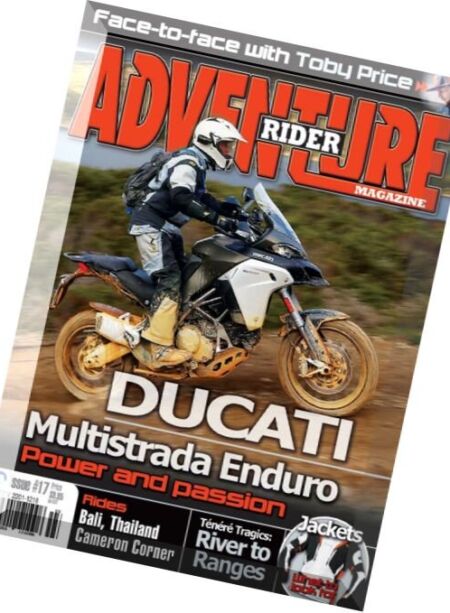 Adventure Rider – June-July 2016 Cover