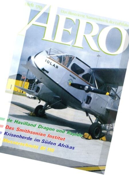 Aero Das Illustrierte Sammelwerk der Luftfahrt – N 179 Cover