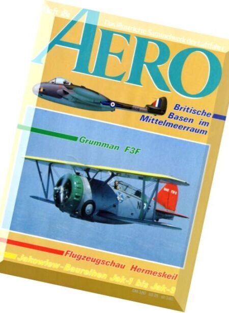 Aero Das Illustrierte Sammelwerk der Luftfahrt – N 181 Cover